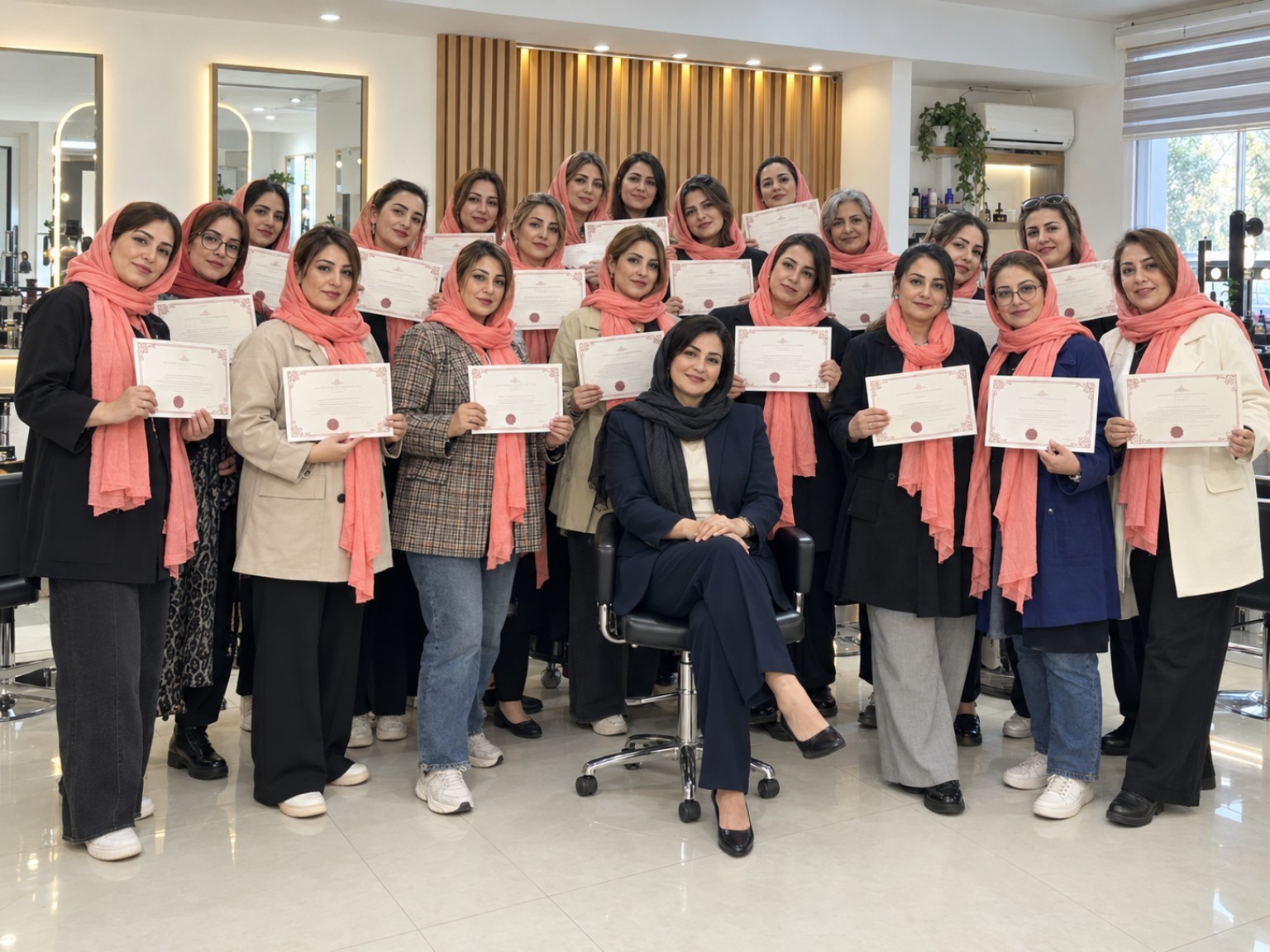 تصویرسازی پایان یک دوره آموزشی
