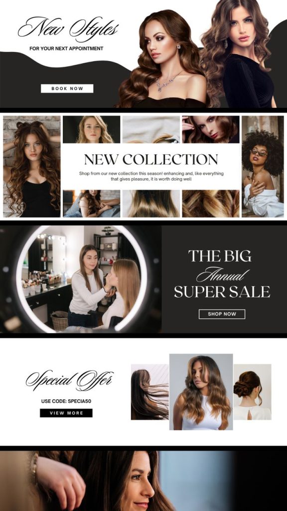 تبلیغ سالن زیبایی برای کوچینگ کسب‌وکار برای سالن‌های زیبایی